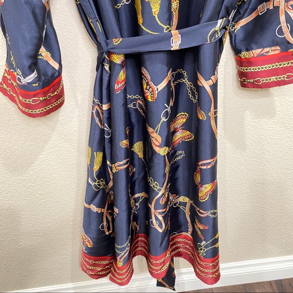 NWOT Zara chain print midi shirt SOLD!! - Picture 11 of 15